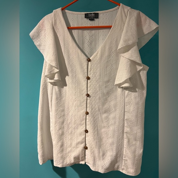 White Blouse size large - Picture 1 of 2